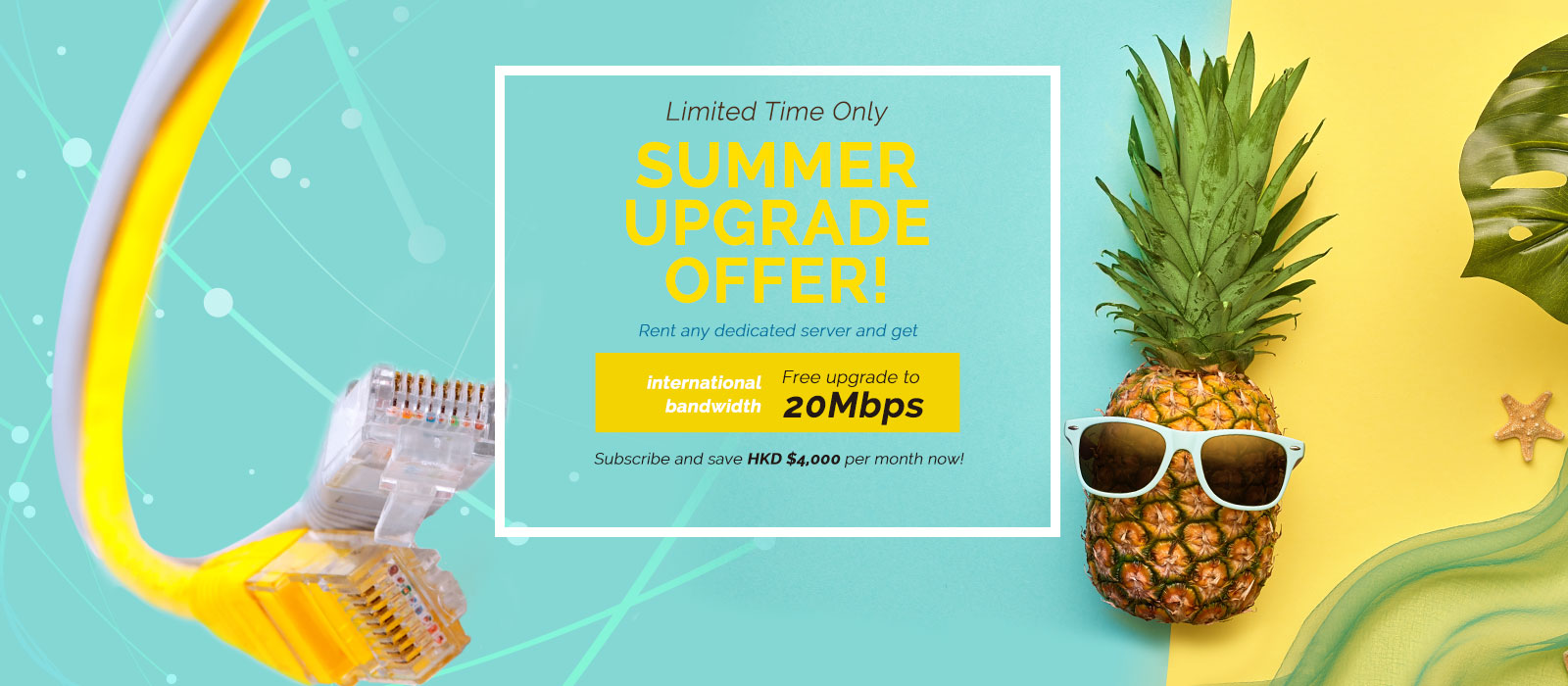 Summer Bandwidth Upgrade