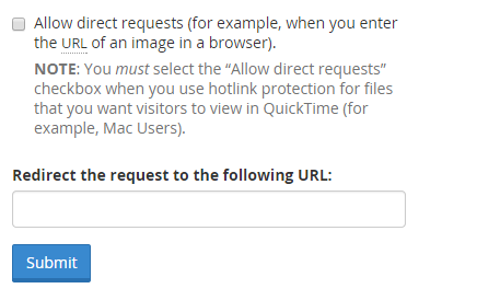 Click on “Submit”.
