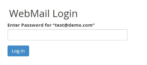 Click on “Log in” button.
