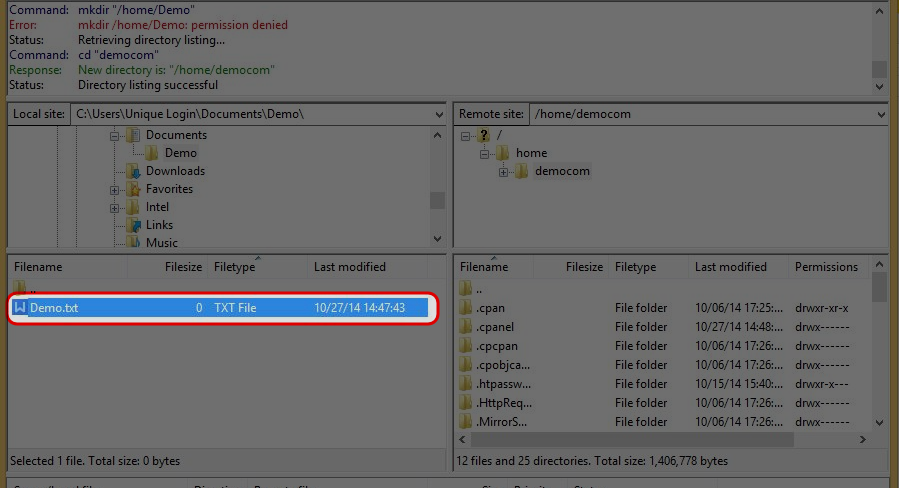 Select file you would like to upload. Press “CTRL” to select multiple files from Local site.
