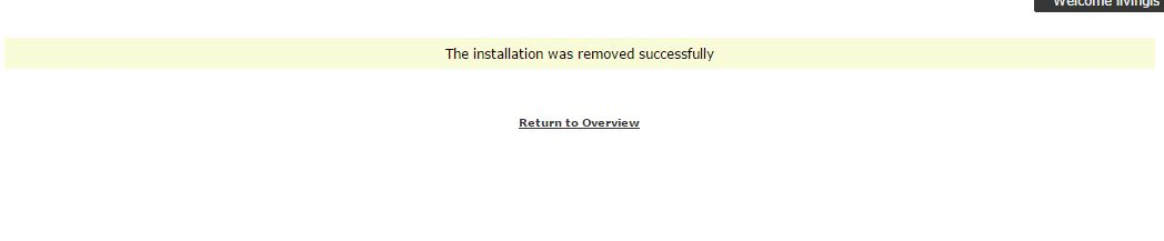 Click Return to overview.
Click Return to overview.