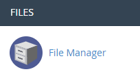 Click on “File Manager” icon at File menu.
Click on “File Manager” icon at File menu.