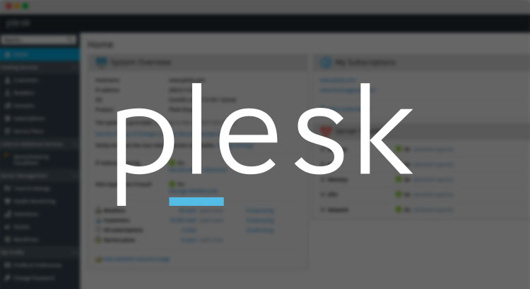 Dataplugs becomes the official partner of Plesk