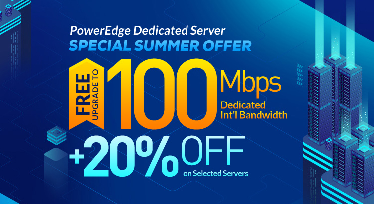 Dedicated Server Special Summer Offer