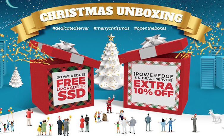 Dedicated server Christmas sales