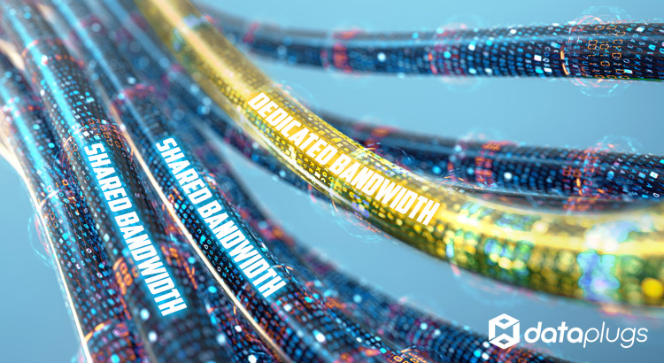 The Differences Between a Shared Bandwidth and a Dedicated Bandwidth The Differences Between a Shared Bandwidth and a Dedicated Bandwidth
